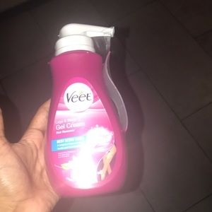 2 Veet legs and body gel cream hair removal